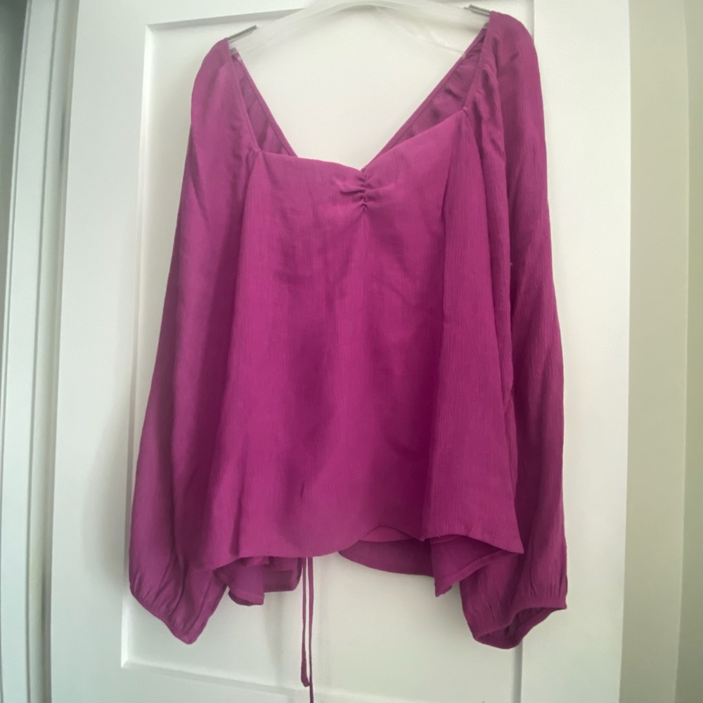 [#69] NWT Purple Top, Size 2X